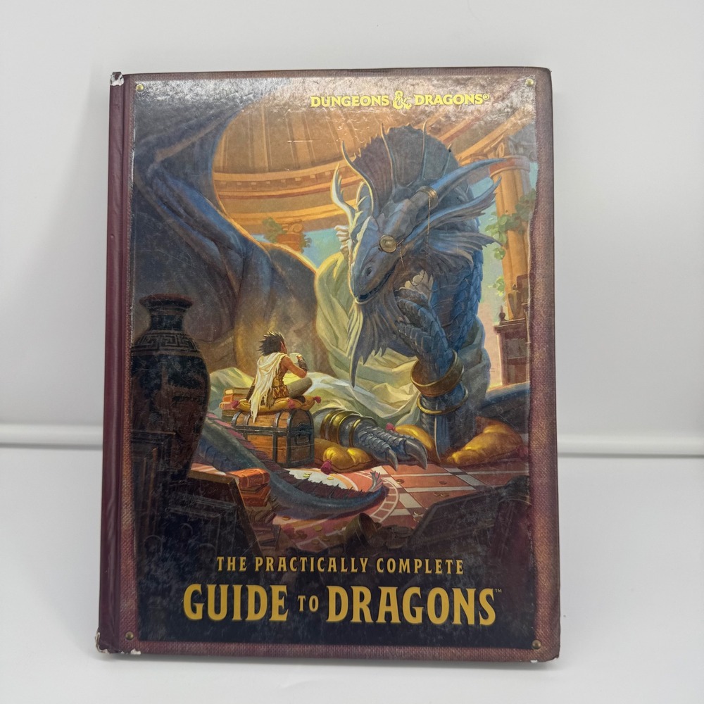 Dungeons & Dragons The Practically Complete Guide to Dragons Hardcover Book
